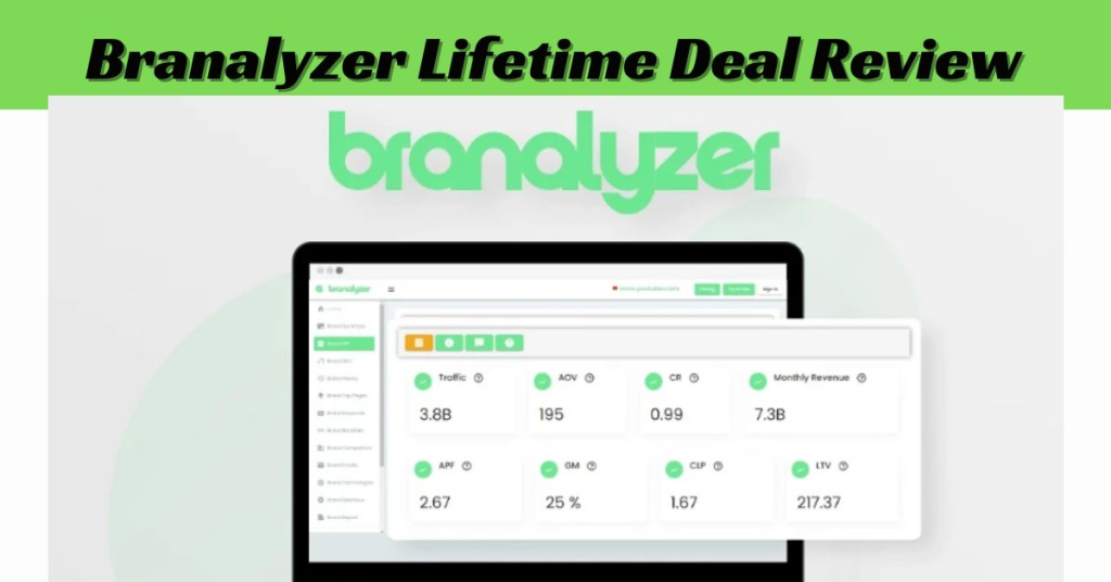 Branalyzer Lifetime Deal Review - All In One Brands Analysis Software