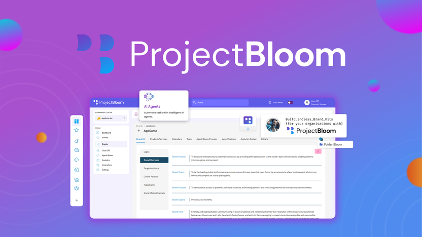 Projectbloom Lifetime Deal Review - Stay on Brand With Ai Agents