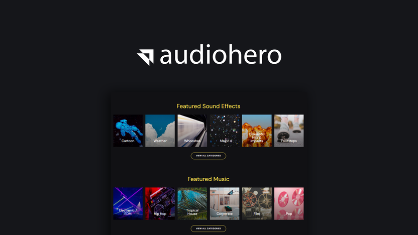 Audiohero Lifetime Deal Review - Unlimited Licensing for 300K+ Tracks