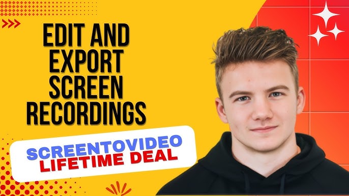 Screentovideo Lifetime Deal Review - Edit And Export Screen Recordings