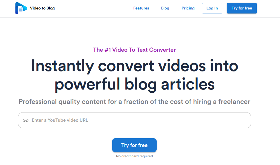video to audio lifetime deal review